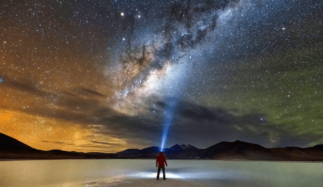 Si estás en Sudamérica, entonces podrás ser testigo de uno de los fenómenos luminosos más increíbles. Foto: CGTN/Víctor Lima