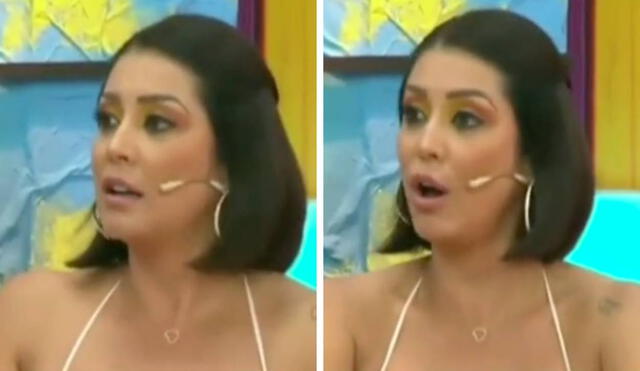 Karla Tarazona se mostró sorprendida por las declaraciones del tiktoker invitado a "Préndete". Foto: Captura TikTok