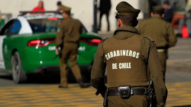 Carabinero de Chile disparó contra un sujeto extranjero que se negó a intervención y luego intentó arrollarlo para huir. Foto: difusión
