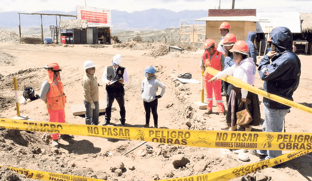 40 años después. Trabajos realizados en La Hoyada permitieron el descubrimiento de fosas. Foto: difusión