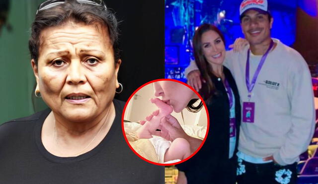 Doña 'Peta' revela que no conoce al hijo de Paolo Guerrero y Ana Paula Consorte. Foto: composición LR/difusión/Ana Paula Consorte/Instagram - Video: América TV