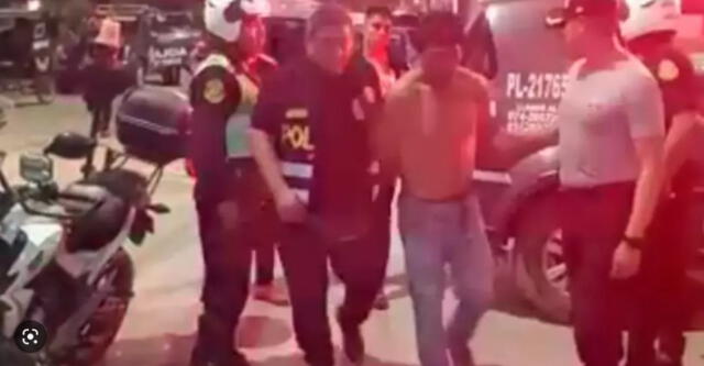 El sujeto fue trasladado al penal de Chiclayo. Foto: Exitosa