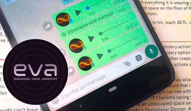EVA funciona en Android, iPhone y PC. Foto: Código Espagueti / Curador