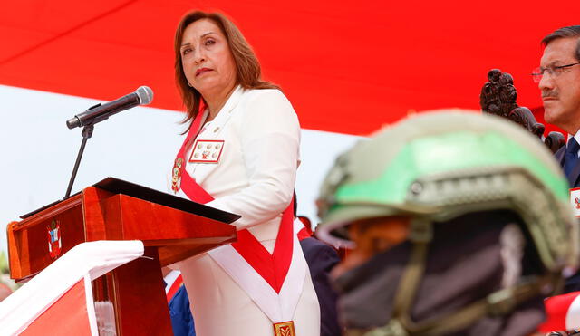 Dina Boluarte anunció medidas. Foto: Presidencia