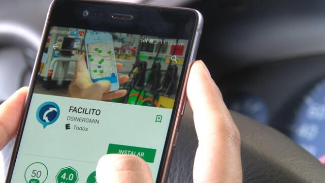 Facilito es una app que muestra en tiempo real el precio de los combustibles en todos los grifos del país. Foto: Osinergmin
