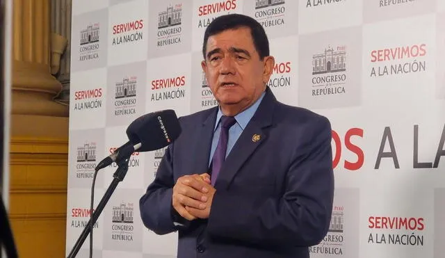 Presidente del Congreso dijo que el informe de HRW fue recibido por el Estado peruano. Foto y Video: Mary Luz Aranda/La República