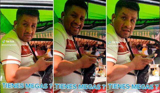 Singular broma del hincha grone se viralizó en redes sociales. Foto: composición LR/capturas de TikTok/@Mis3Engreídos