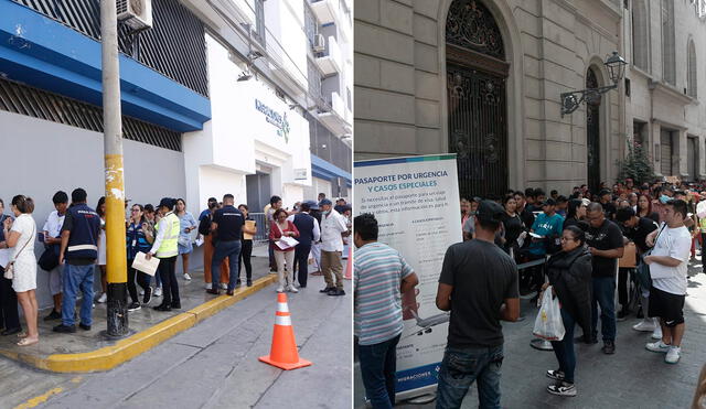 Migraciones informó que este viernes 28 de abril, día no laborable para el sector público, atenderá con normalidad. Foto: composición LR/Marco Cotrina de La República