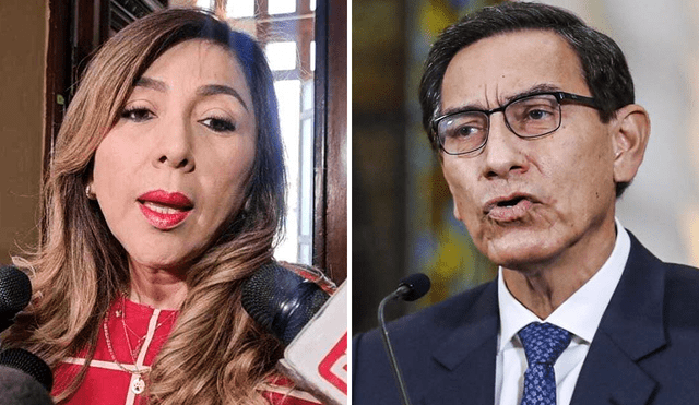 Lady Camones explicó que la ausencia de Vizcarra Cornejo en el Congreso no sería impedimento para que continúen las investigaciones. Foto y Video: Mary Luz Aranda/La República/ Andina Foto y Video: Mary Luz Aranda/La República/ Andina