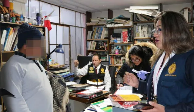 Diligencias. Ayer la fiscalía incautó 17 viviendas que fueron adquiridas con dinero ilícito. Este fue tomado de obras de la comuna de San Román. Foto: La República