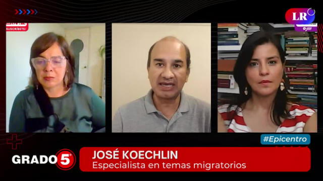 José Koechlin se refiere a la postura de los gobiernos para enfrentar esta crisis. Foto/Video: Grado 5 - LR+