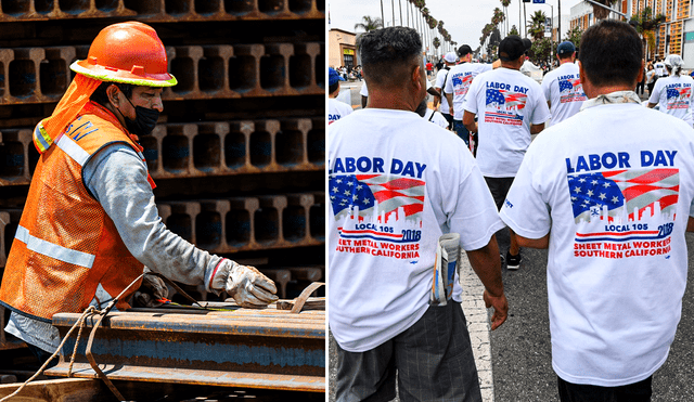 El 1 de mayo se celebra el Día Internacional de los Trabajadores en muchas partes del mundo. Foto: composición LR/AFP