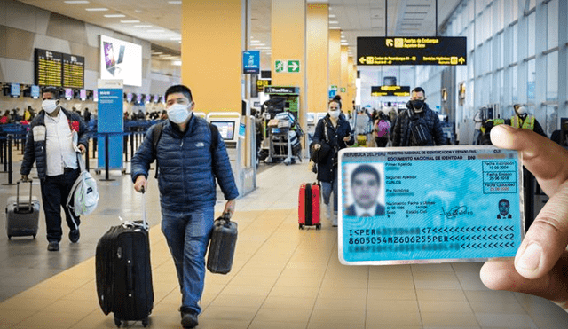 Si perdiste el DNI, existen otras opciones para concretar tu viaje. Foto: composición de Jazmin Ceras / La República / Aeropuerto Jorge Chávez