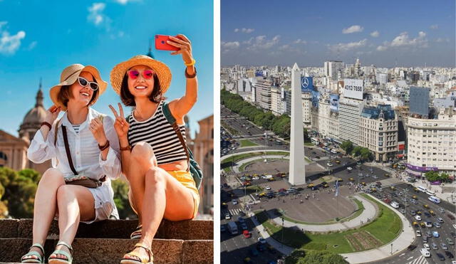 Puedes conseguir pasajes de avión de Lima a Buenos Aires desde 1.619 soles. Foto: Composición La República/Trip Advisor/Emprendedor/Instagram