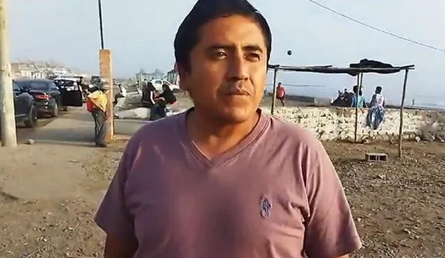 Roberto de la Cruz pidió a la Policía identificar a los autores del hecho delictivo. Foto y video: Trujillo en la Mira