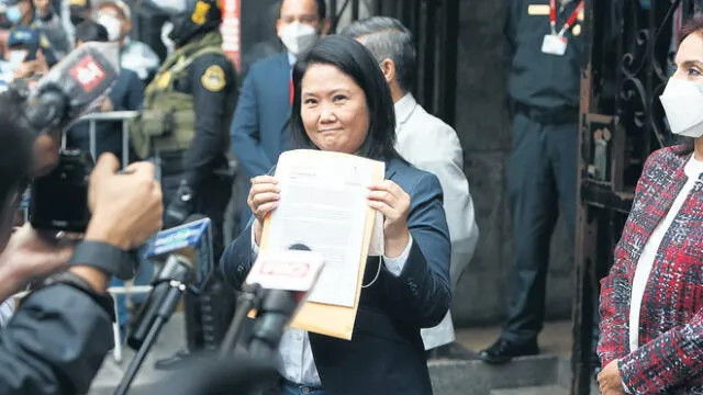 Juicio. La posibilidad de que Keiko Fujimori pase a juicio público depende de que los jueces de apelación respalden al juez Zúñiga.  Foto: Marco Cotrina/La República