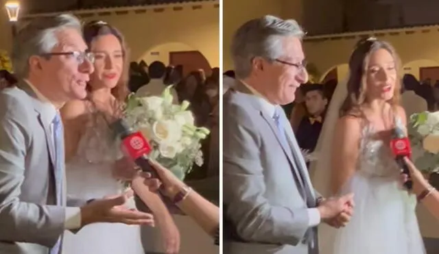 Verónica Linares se casó con Alfredo Rivero el 28 de abril. Foto: captura/Instagram | Video: Instagram/Alvina Ruiz