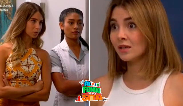 "Al fondo hay sitio" expuso tensa escena entre Laia, Alessia y July tras un incidente en el restaurante Francesca's. Foto: composición LR/América TV