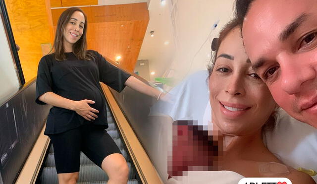 La modelo Olinda Castañeda le dio la bienvenida a su tercer bebé. Foto: composición/LR/captura Instagram Olinda Castañeda