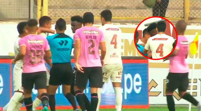 Alex Valera reapareció en este partido justamente tras cumplir su sanción por una roja previa. Foto: composición LR/captura de GolPerú- Video: GolPerú