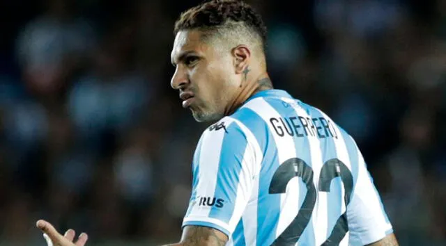 Paolo Guerrero juega en Racing desde este 2023. Foto: TyC Sports