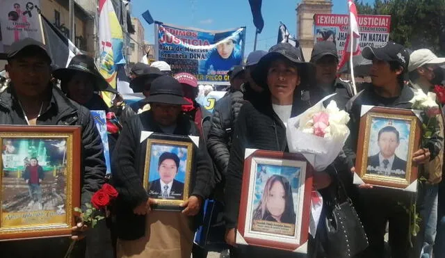 Deudos. Familias que perdieron a los suyos en protestas esperan se sancione a responsables de matanza. Foto: La República.