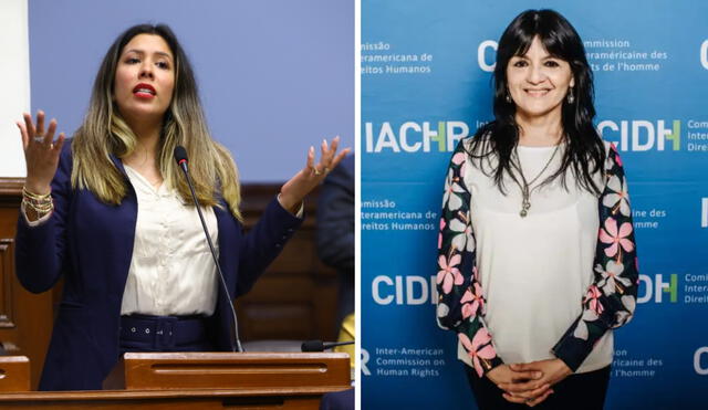 Para la derecha peruana, la internacionalista, con amplia trayectoria en la defensa de los derechos humanos, tiene un sesgo ideológico de izquierda. Foto: composición LR/Congreso/CIDH