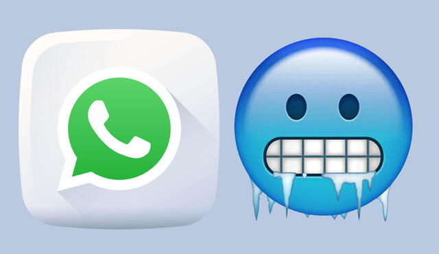 WhatsApp qu significa el emoji de la carita helada y por qu es muy usado por los j venes