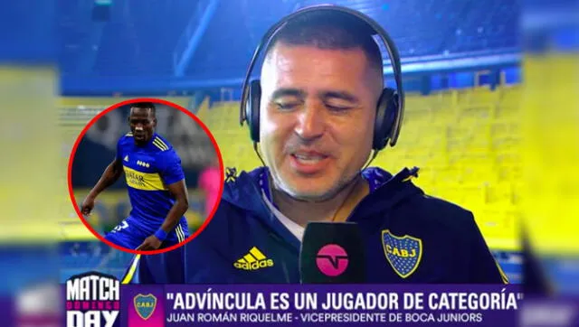 Riquelme es vicepresidente de Boca desde diciembre de 2019. Foto: Captura TNT Sports  Argentina