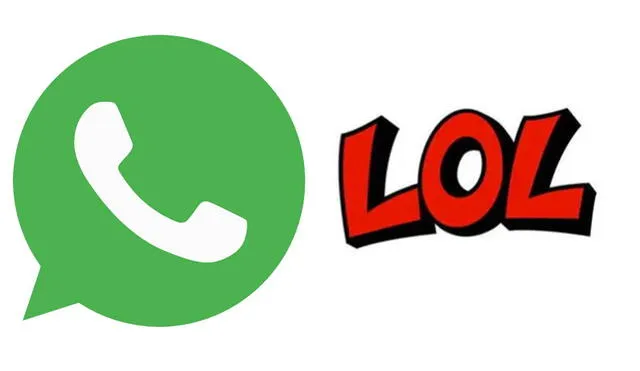 'LOL' puedes usarlo en WhatsApp, tanto en Android como en iOS. Foto: composición Flaticon/LR