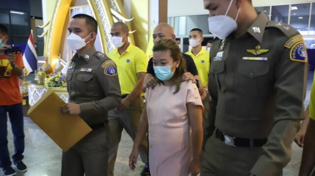 Sararat Rangsiwuthaporn habría matado con cianuro a 13 personas. Foto: Royal Thai Police