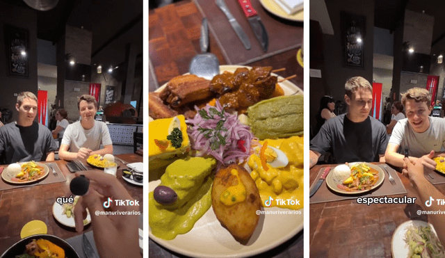 Usuarios comentaron que la comida peruana es la más rica. Foto: composición LR/ Foto: composición LR/ @ManuRiverRios