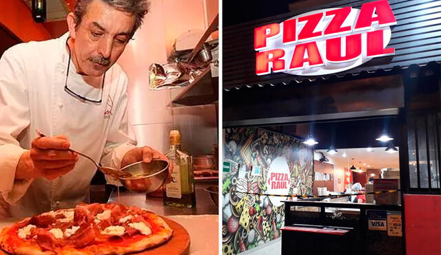 Raúl Dupont Ballón decidió inaugurar su primer local en 1994 bajo el nombre de Pizza Raúl. Foto: composición LR/Pizza Raúl/Restaurante Gurú