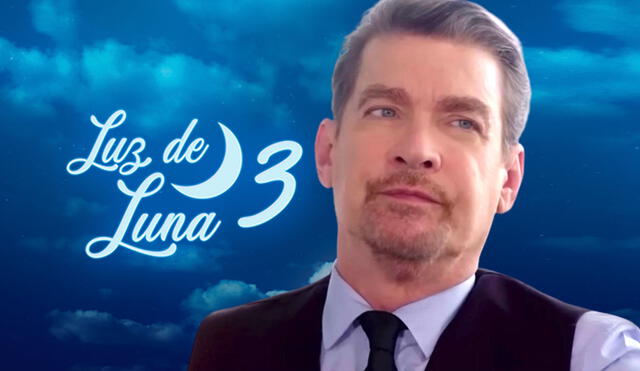 Sebastián Ligarde interpretar a Adán Cruces en “Luz de luna 3”. Foto: composición LR/captura América TV