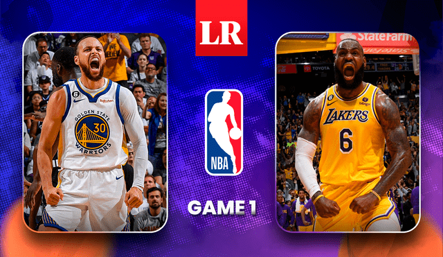 Sigue EN VIVO el duelo entre los Warriors y Lakers por el game 1 de las Semifinales de la NBA 2023. Foto: composición de Diego Poma/LR