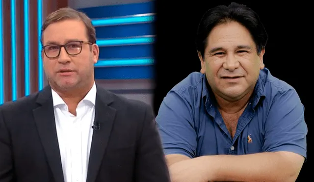 René Gastelumendi trabajó con Luis Miranda en "Panorama" y "Cuarto poder". Foto: composición/captura ATV/captura América TV