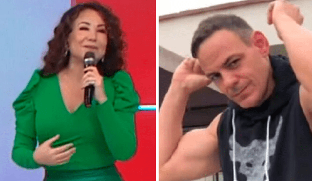 Janet Barboza afirma que Fabio Agostini es "mala influencia" para Mark Vito. Foto: Composición LR/América TV/TikTok/Mark Vito - Video: América TV