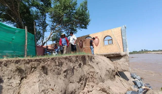 Pobladores se encuentran preocupados por futuros desbordes. Foto y video: Rosa Quincho / URPI-La República