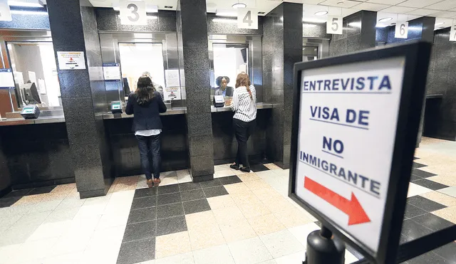 Proceso. Formulario se llena en línea. Luego de ese paso el solicitante recién pide una cita. Foto: difusión