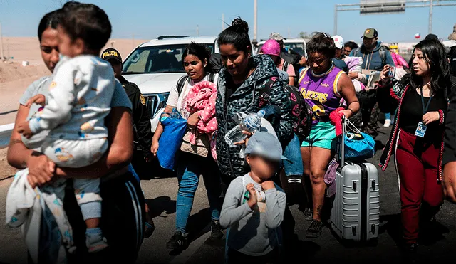 La cancillería de Venezuela pidió respetar los derechos humanos de los migrantes. Foto: AFP