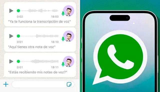 WhatsApp a ade funci n que convierte los audios en mensajes de