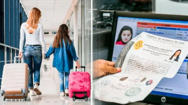 Viajar con niños es varias veces una necesidad para los padres de familia. Foto: composición La República Villena/Andina