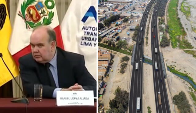 López Aliaga inaugurará nuevo puente en Lima Este. Foto: composición LR/captura de Canal N/difusión