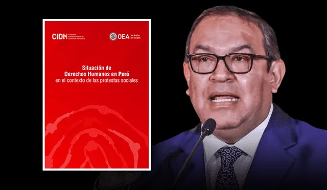 Alberto Otárola afirma que informe de la CIDH da recomendaciones que alcanza a varios organismos del Estado. Foto: composición Fabrizio Oviedo/Andina/PCM