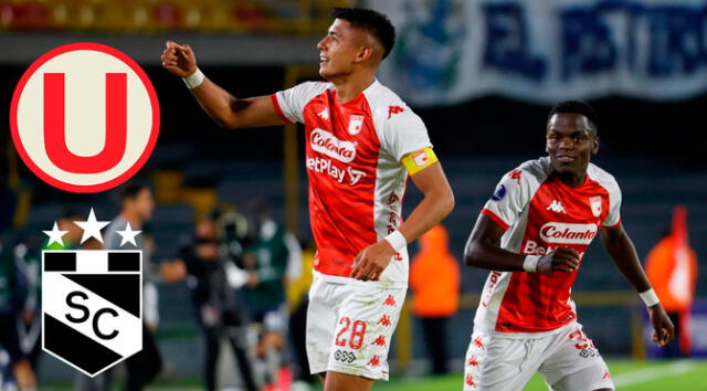 Santa Fe jugó tres veces ante Cristal en Lima, pero será la primera vez que lo haga contra Universitario. Foto: composición GLR/EFE