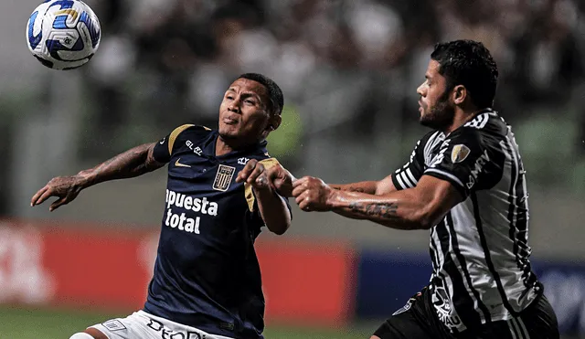 Alianza Lima solo registró un disparo frente a Atlético Mineiro. Foto: AFP