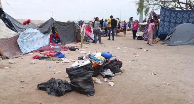 Ciudadanos viven en condiciones insalubres en frontera Perú - Chile. Foto: Liz Ferrer / La República