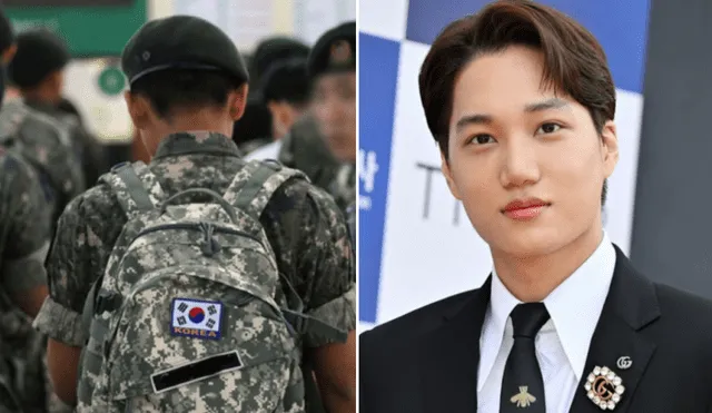 Kai es el segundo integrante más joven de EXO. Idol k-pop entrará al servicio militar en mayo del 2023. Foto: composición LR/Naver/SM