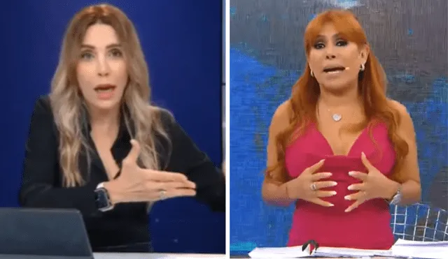 Juliana Oxenford asegura no tener conflictos con la palabra 'caviar'. Foto: composición LR/ATV - Video: ATV