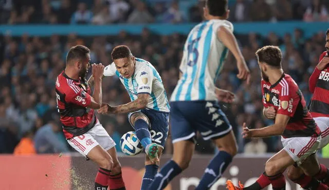 La Academia recibió al Mengao en El Cilindro por la fecha 3 de la Libertadores. Foto: EFE